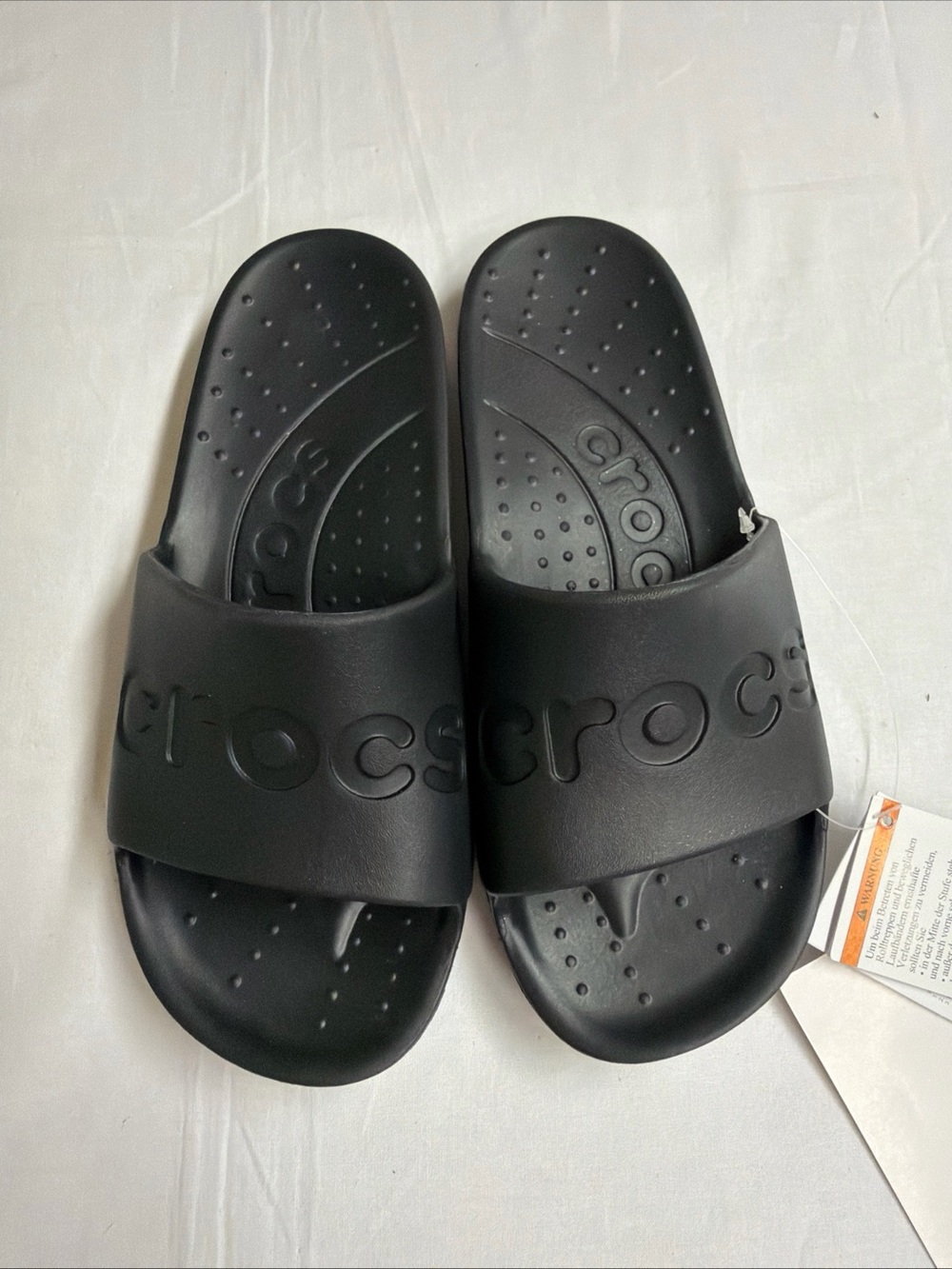 CROCS Men's Black Classic Slide Sandals